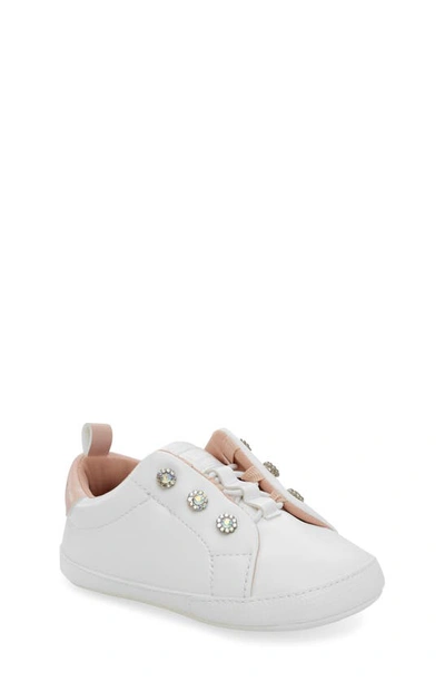 Shop Kurt Geiger Liviah Crib Shoe In White