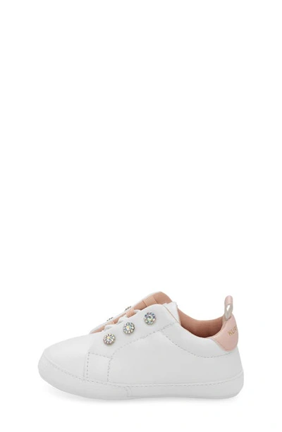 Shop Kurt Geiger Liviah Crib Shoe In White