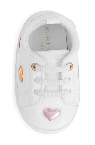 KURT GEIGER KURT GEIGER LONDON LANE LOVE METALLIC HEART SNEAKER 
