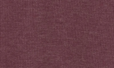 Shop Abound Crewneck Long Sleeve Thermal Top In Burgundy Royale
