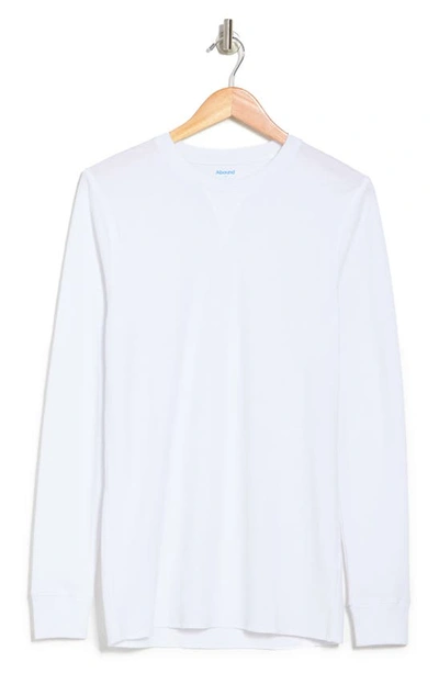 Shop Abound Crewneck Long Sleeve Thermal Top In White