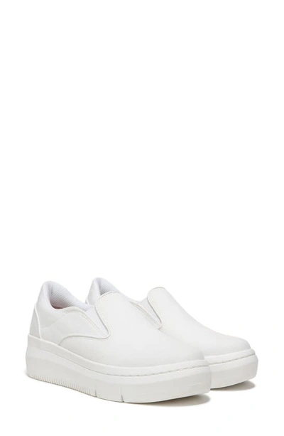 Shop Dr. Scholl's Savoy Platform Slip-on Sneaker In White - 100