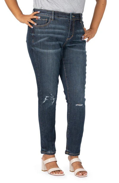 Shop Slink Jeans High Waist Ankle Skinny Jeans In Carter