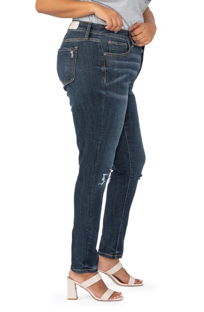 Slink Jeans High Waist Ankle Skinny Jeans In Carter