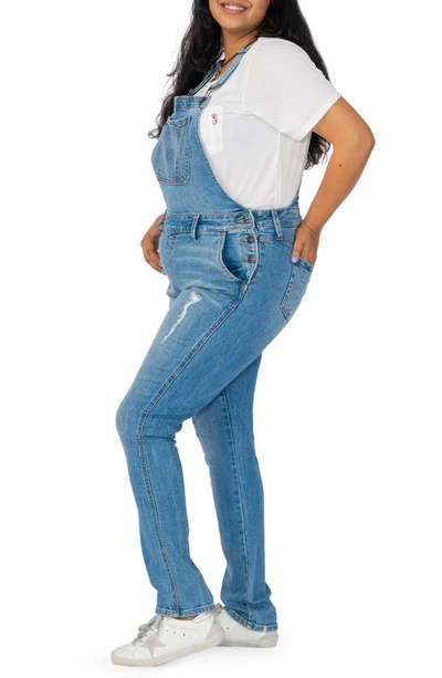 Shop Slink Jeans The Denim Overall In Naomi