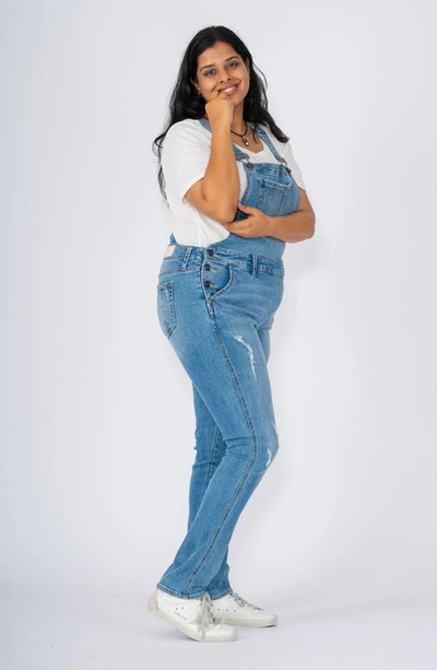 Slink Jeans The Denim Overall In Naomi