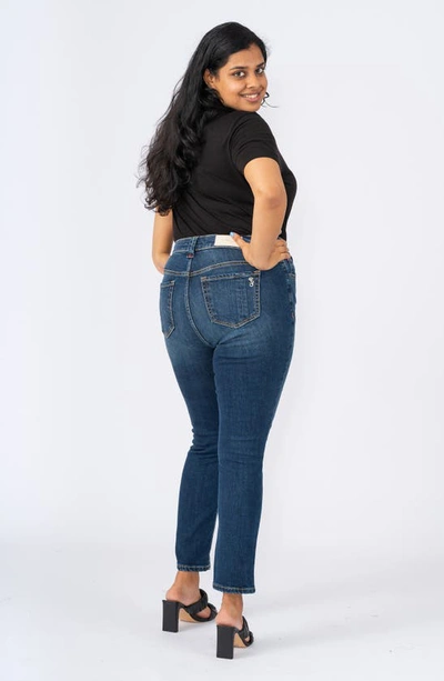 Slink Jeans High Waist Ankle Skinny Jeans In Macie