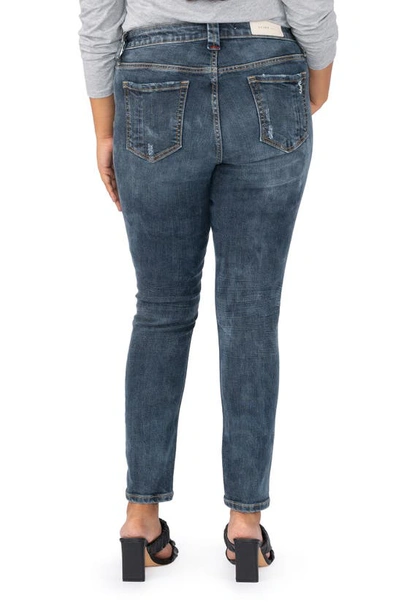 Slink Jeans High Waist Ankle Skinny Jeans In Emory