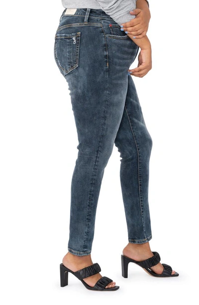 Slink Jeans High Waist Ankle Skinny Jeans In Emory