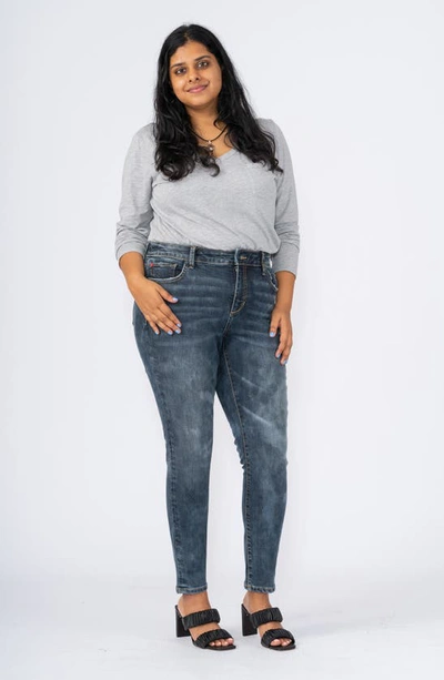 Slink Jeans High Waist Ankle Skinny Jeans In Emory