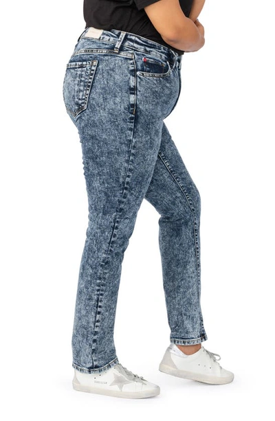Slink Jeans High Waist Straight Leg Jeans In Bristol