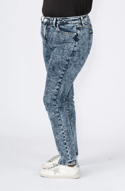 Slink Jeans High Waist Straight Leg Jeans In Bristol