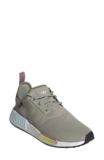 Shop Adidas Originals Nmd R1 Sneaker In Feather Grey/violet Tone