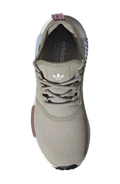 Shop Adidas Originals Nmd R1 Sneaker In Feather Grey/violet Tone