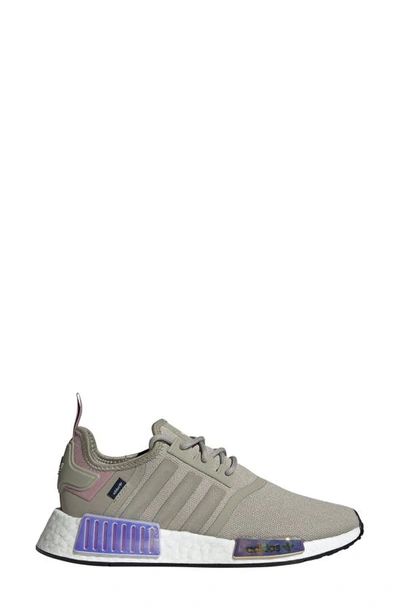 Shop Adidas Originals Nmd R1 Sneaker In Feather Grey/violet Tone