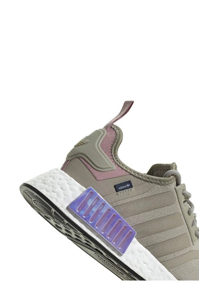 Shop Adidas Originals Nmd R1 Sneaker In Feather Grey/violet Tone