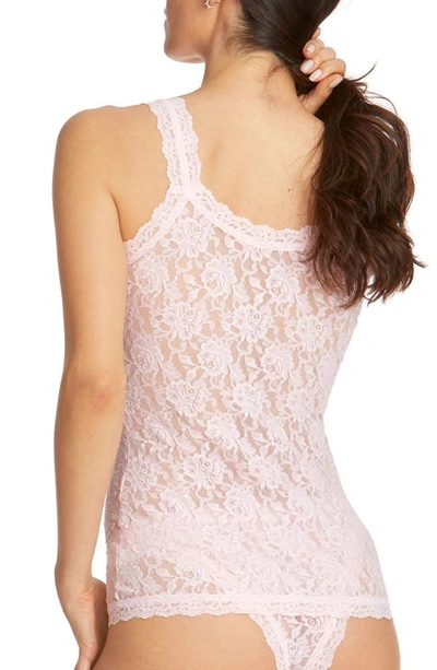 Shop Hanky Panky Lace Camisole In Bliss Pink