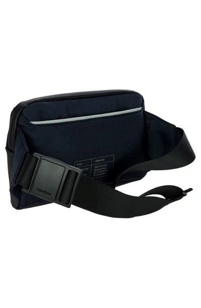 Porsche Design Water Repellent Belt/crossbody Bag In Blue