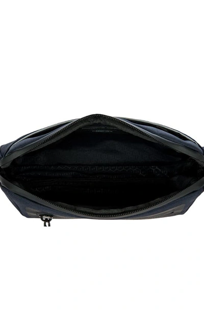 Porsche Design Water Repellent Belt/crossbody Bag In Blue