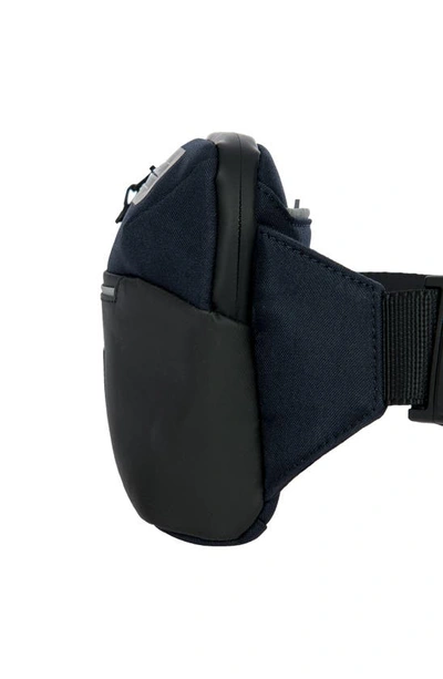 Porsche Design Water Repellent Belt/crossbody Bag In Blue
