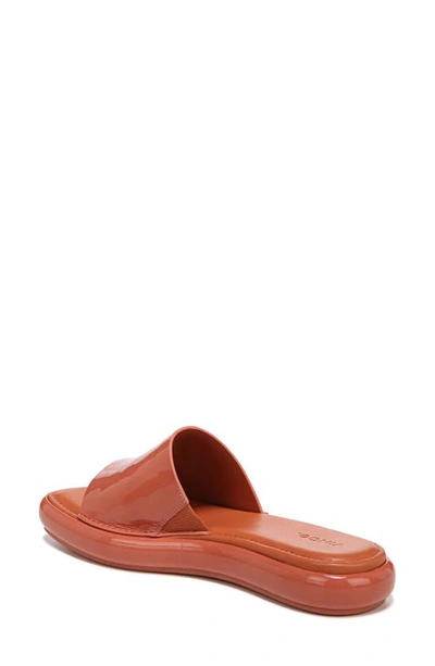 Shop Vince Evie Platform Slide Sandal In Coral Blossom