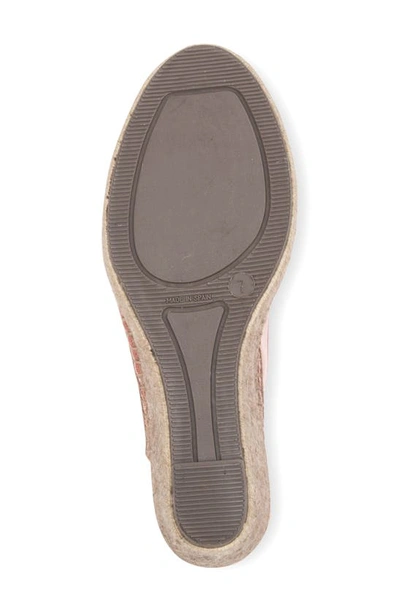 Patricia Green Valencia Slingback Wedge Espadrille In Blush Pink