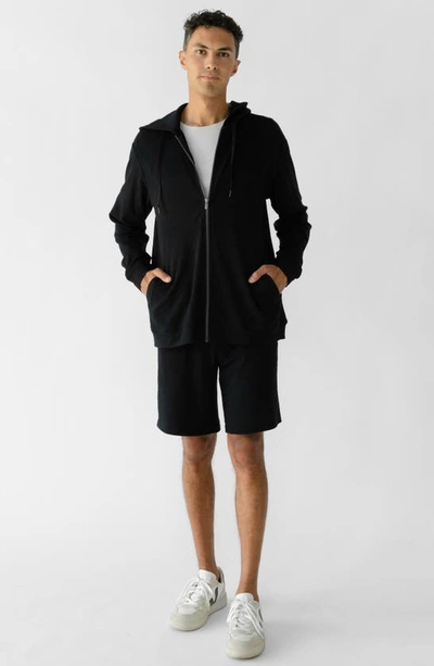 Cozy Earth Ultra Soft Pajama Shorts In Black