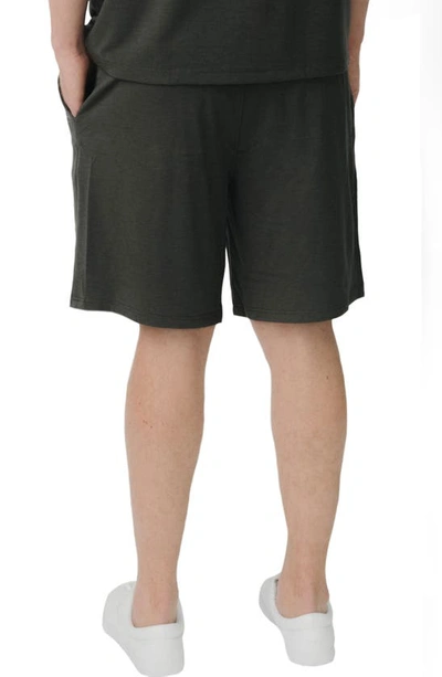 Shop Cozy Earth Ultrasoft Pajama Shorts In Charcoal
