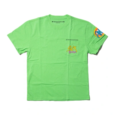 Shop Chrome Hearts Matty Boy Sex Records T-shirt Green