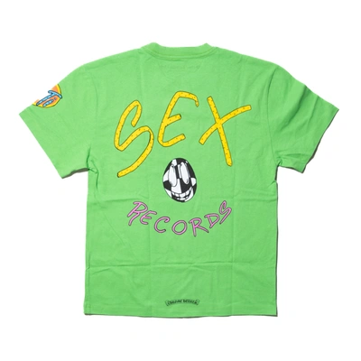 Shop Chrome Hearts Matty Boy Sex Records T-shirt Green