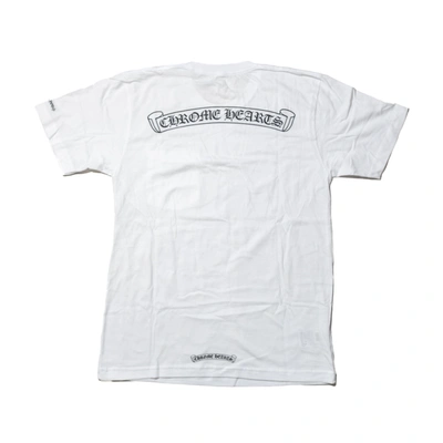 Chrome Hearts Scroll Logo T-shirt White