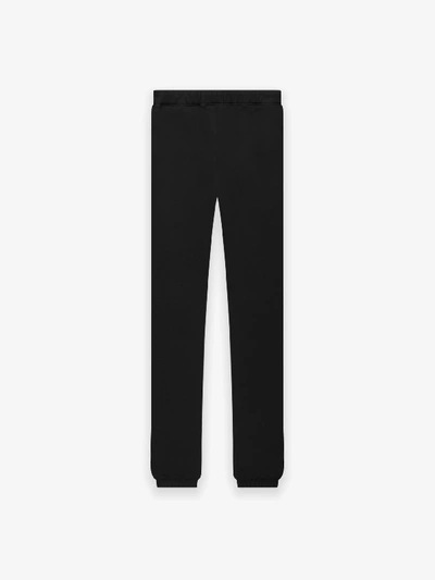 Shop Fear Of God Eternal Fleece Classic Sweatpants In 001 Black