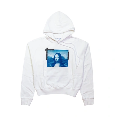 Off-white Monalisa Over Hooded Sweatshirt In Xs