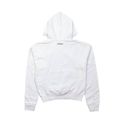 Off-white Monalisa Over Hooded Sweatshirt In Xs