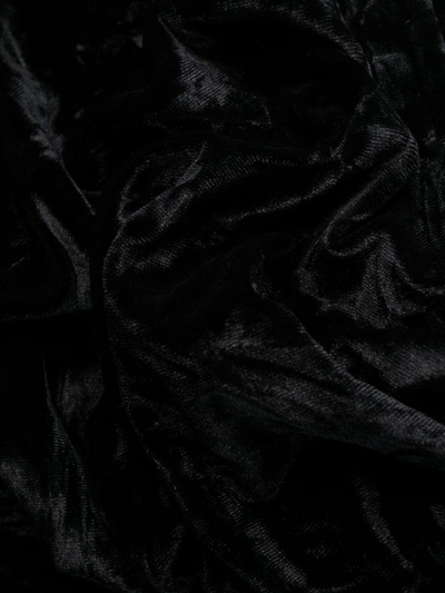 Shop Versace Women Stretch Velvet Cocktail Dress In 1b000 Black