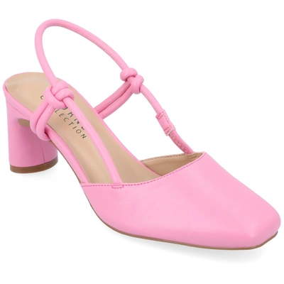 Shop Journee Collection Collection Women's Margeene Pumps In Pink