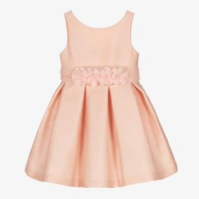 Shop Abel & Lula Girls Pink Satin Dress