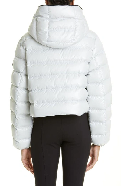 Moncler Nere Quilted Down Jacket In Grey