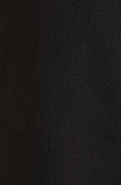 Shop Moncler Logo Cotton Fleece Joggers In Black