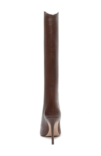 Schutz Maryana Pointed Toe Boot In New Brown