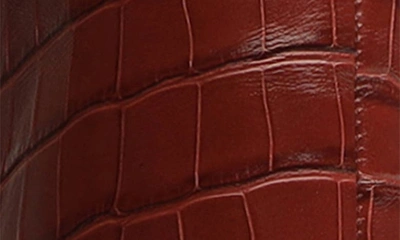 Schutz Maryana Pointed Toe Boot In Red Brown