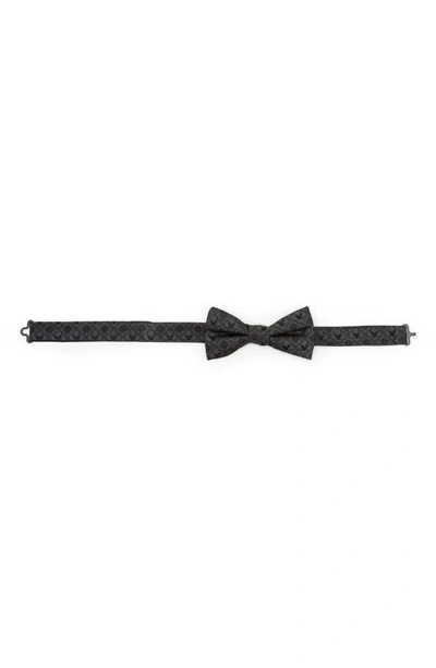 Shop Cufflinks, Inc . X Disney Mickey Mouse Silk Bow Tie In Gray