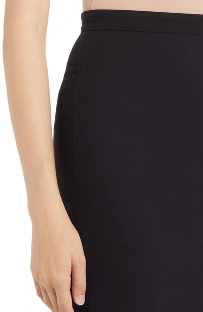 Shop Valentino Silk Cady Couture Maxi Skirt In 0no-nero