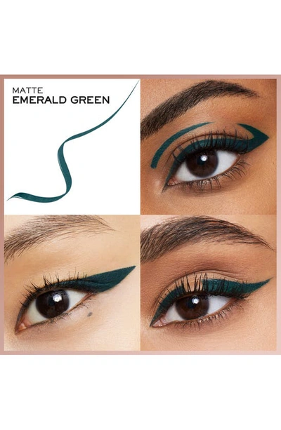 Shop Lancôme Idôle Liner Ultra Precise Felt Tip Liquid Eyeliner In 02 Green