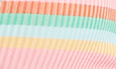 Billabong Island Glow Tanlines Charlie Bikini Top In Multi