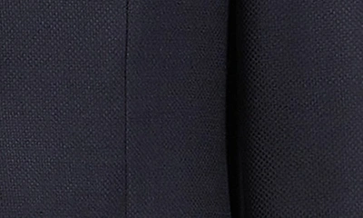 Shop Zegna Trofeo Comfort 10-pocket Wool Blend Blazer In Navy