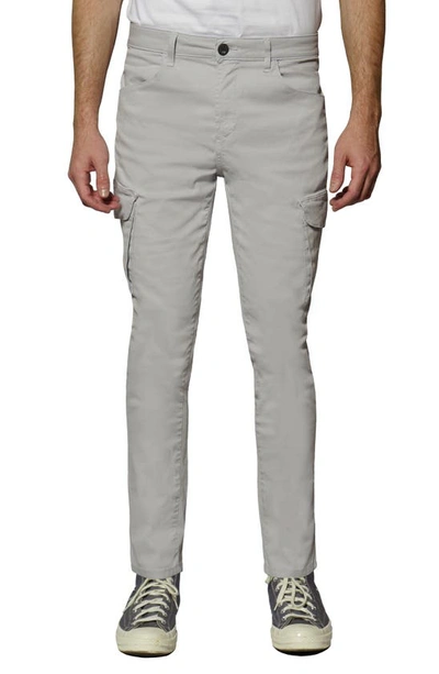 Shop Monfrere Monfrère Preston Slim Fit Cargo Jeans In Light Grey