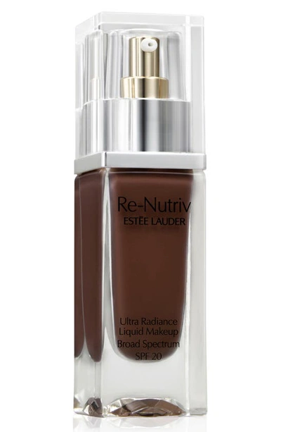Estée Lauder Re-nutriv Ultra Radiance Liquid Foundation Spf 20 In 7n1 Deep Amber