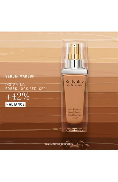 Estée Lauder Re-nutriv Ultra Radiance Liquid Foundation Spf 20 In 7n1 Deep Amber