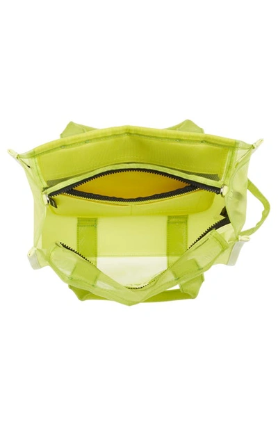 Shop Marc Jacobs The Medium Mesh Tote Bag In Bright Green